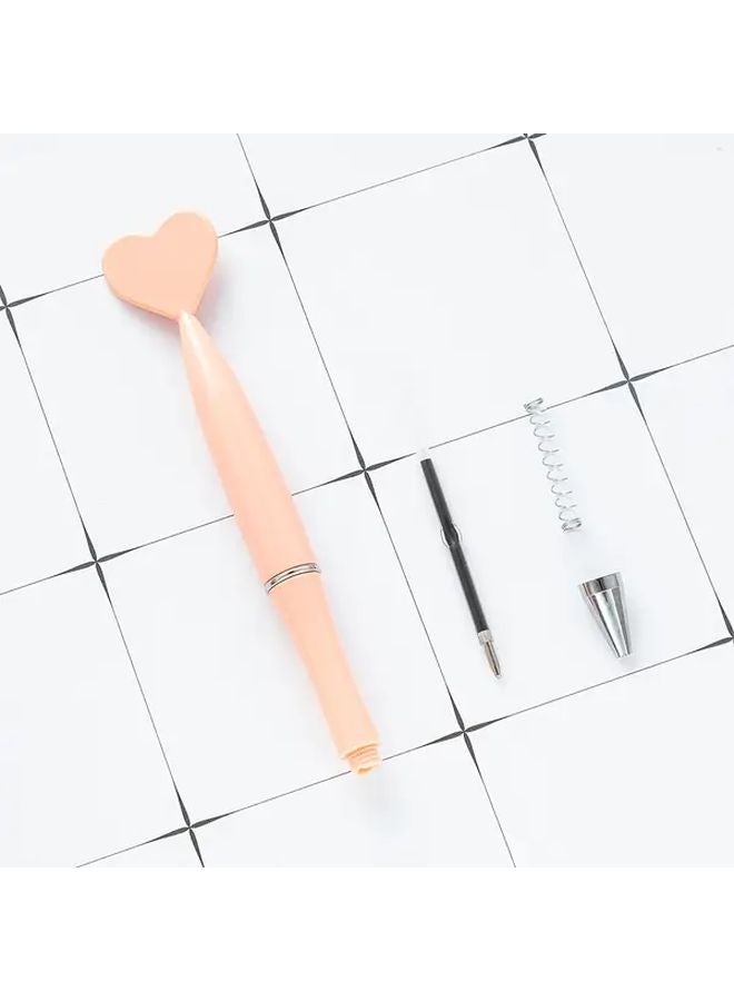 4 Pack Heart Shape Ballpoint Pen 1 0 Mm Smooth Writing Replaceable Refills Gift - Image 3